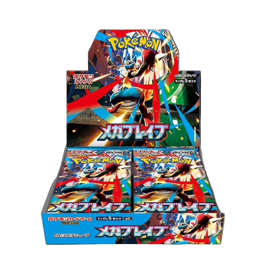 Pokémon Trading Card Collection - Mega Brave Booster Box