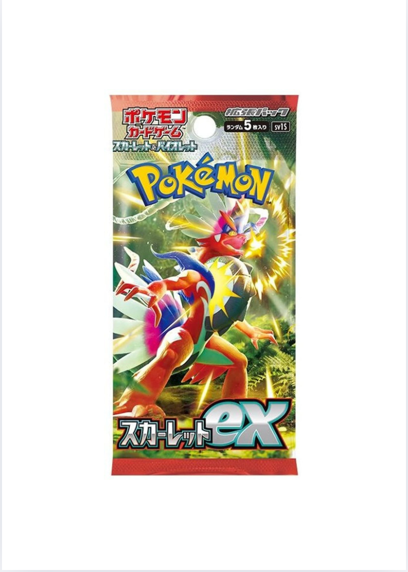Pokémon Trading Card Collection -Scarlet Booster Pack