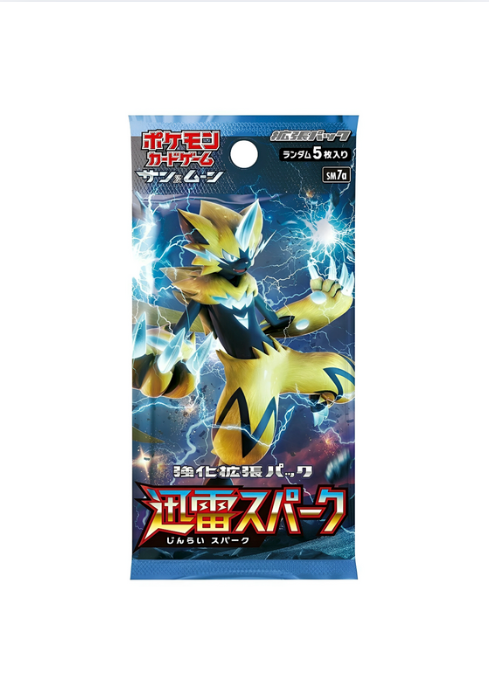 Pokémon Trading Card Collection -ThunderClap Spark Booster Pack